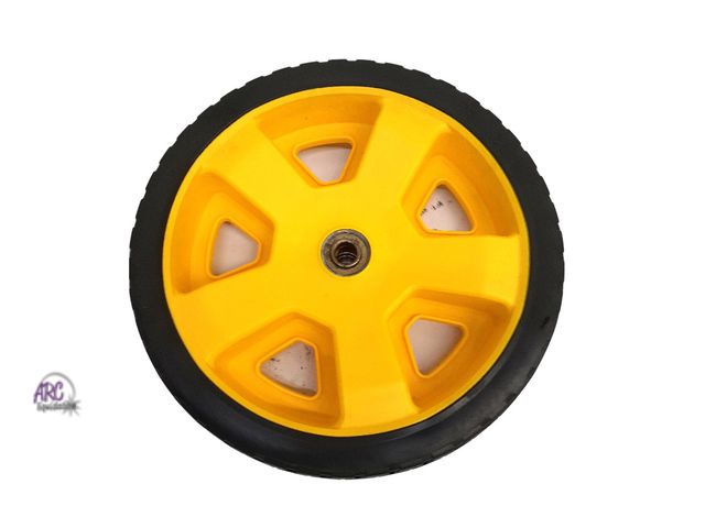 Lot 56-210859 - Replacement Wheel  GORILLA CARTS 4 cu. ft. Poly Utility Garden Cart, 300 lbs. Capacity, 12 in. No-Fl...
