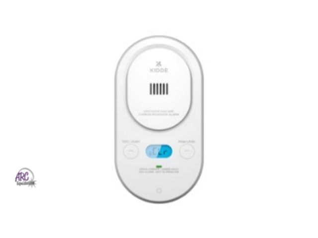 Lot 56-516465 - NEW IN BOX-Kidde DETECT
Explosive Gas &amp; Carbon Monoxide Alarm, Plug-In with AA Backup Battery