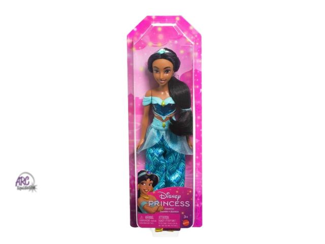 Lot 56-142530 - New Disney Princess Jasmine 11 inch Fashion Doll with Black Hair, Brown Eyes &amp; Tiara Accessory