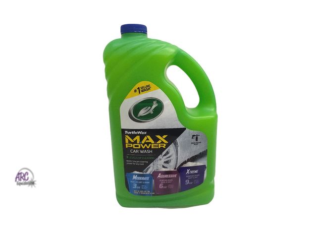 Lot 56-206860 - New - TurtleWax M.A.X Power Car Wash 3 Levels Of Cleaning Moderate 3oz, Aggressive 6oz, Xztreme 9oz....