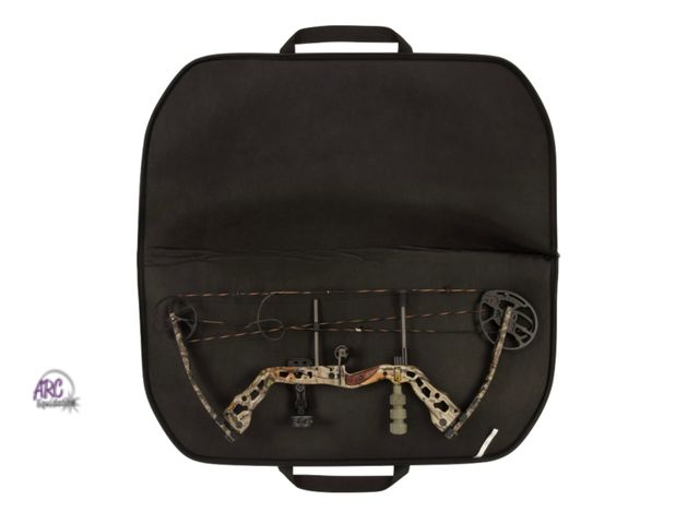 Lot 56-157051 - New Titan Compound Bow Case, 38"L X 18.5"W, Black/Purple
