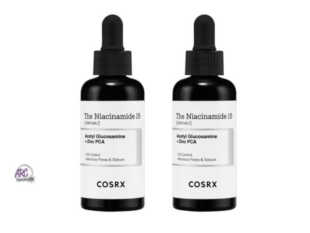 Lot 56-887140 - NEW COSRX The Niacinamide 15 Serum, 1.01 fl oz, 2-pack