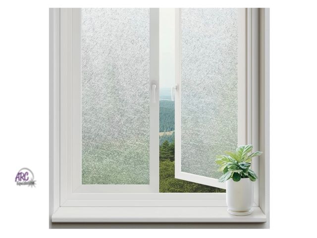 Lot 56-153551 - New rabbitgoo Window Privacy Film Frosted Glass Film, Decorative Cling UV Sun Blocking Decals, Frost...