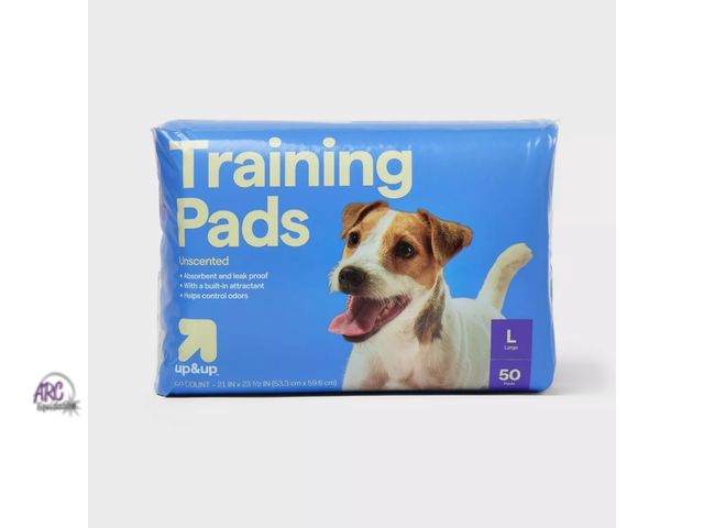 Lot 56-487513 - NEW-Dog Training Pads - L -50 PADS up&amp;up