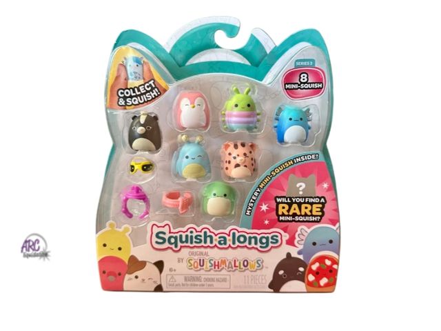 Lot 56-510734 - NEW-Squish-a-longs by squishmallows season 3-eleven piece figures