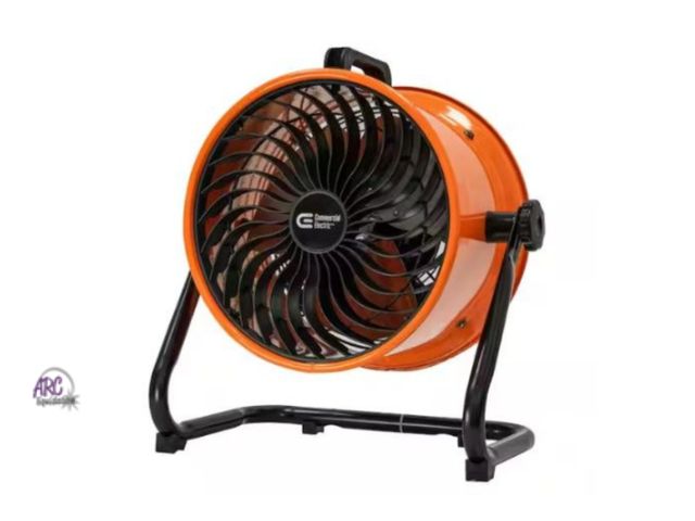 Lot 56-487264 - New In Box - Tested &amp; Works - Commercial Electric - 10 in. 3-Speed High Velocity Turbo Fan