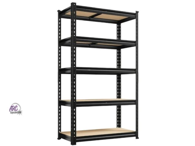 Lot 56-762361 - New in box. Heavy Duty Shelving Unit - 5 Tier 2000LB Capacity Metal Garage Storage Shelves for Organ...
