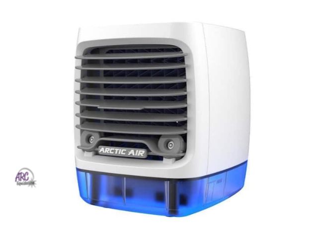 Lot 56-384112 - New,open box,tested and works,ARCTIC AIR,76 CFM 4 Speed Portable Evaporative Cooler For 45 sq. ft.