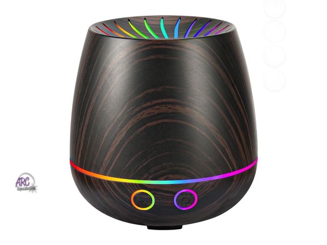 Lot 56-358824 - New Noahstrong Essential Oil Diffuser, 120ml Aromatherapy Diffuser, Wood Grain Aroma Humidifier with...