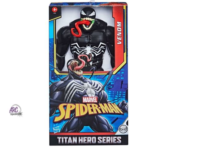 Lot 56-317430 - New, Marvel Spider-Man Titan Hero Series Venom Action Figure