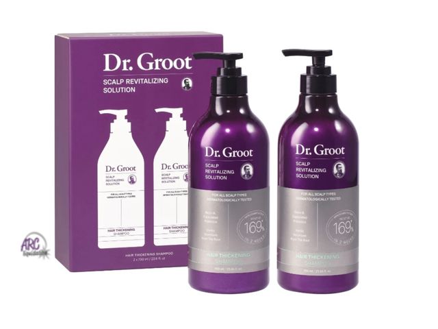 Lot 56-126260 - New Dr. Groot Scalp Revitalizing Shampoo, 23.6 Fluid Ounce (Pack of 2)