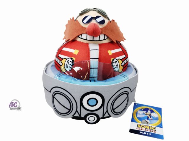 Lot 56-860134 - New - Sonic The Hedgehog Eggmobile Plush