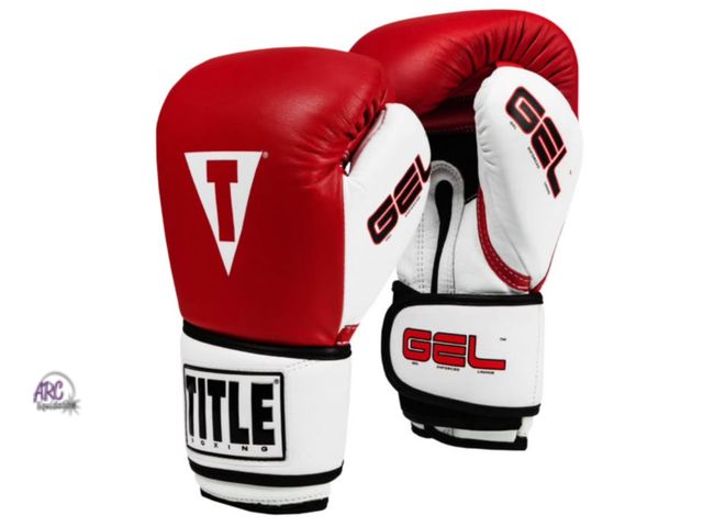 Lot 56-371635 - NEW Mens Title Gel Intense Bag
Boxing Gloves, Red/White/ Black, 12 oz