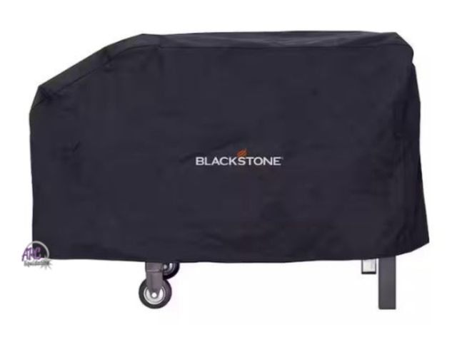 Lot 56-487664 - New in Box - Blackstone - 44" Width x 22" Depth x 25" Height - Black Griddle Station Cover