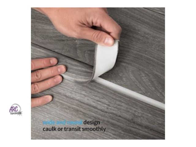 Lot 56-486964 - Open Box - Art3d 10ft Self Adhesive Vinyl Floor Transition Strip - Laminate Floor Strip Floor - Flat...