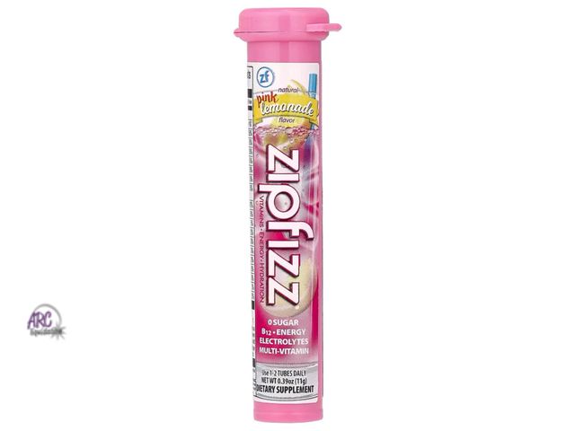 Lot 56-129261 - New Energy Drink Mix, Pink Lemonade, 30 Tubes, 0.39 oz (11 g) Each