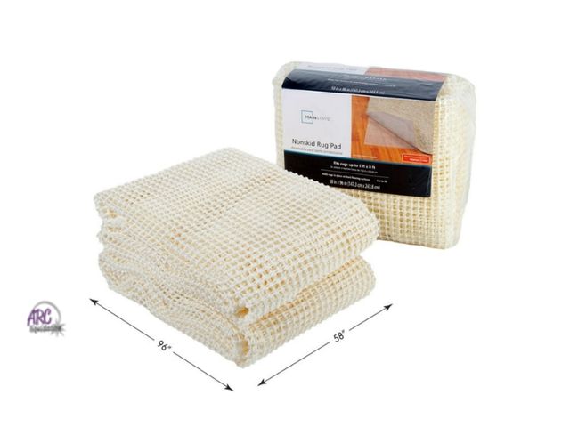 Lot 56-507724 - NEW-Mainstays thick cushioned rug pad 20"x 68"