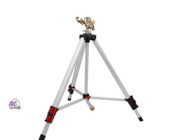 Lot 56-506865 - USED-DAMAGED BOX-Husky Metal Pulsating Sprinkler with Tripod