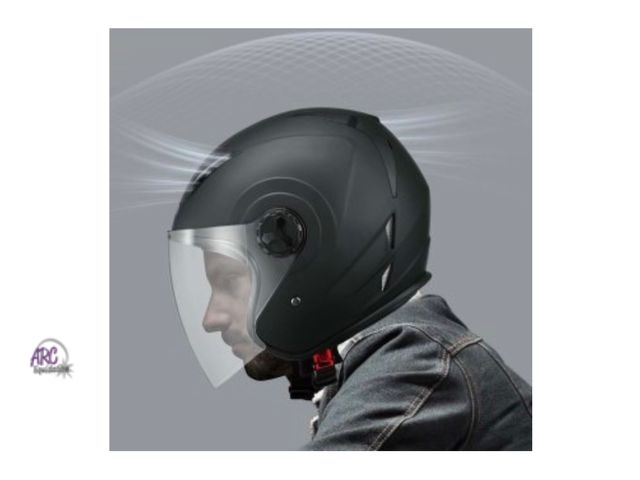 Lot 56-157151 - New VEVOR Motorcycle Helmet, 3/4 Open Face, Adult Motocross Dirt Bike Helmet with Clear Visor, with ...