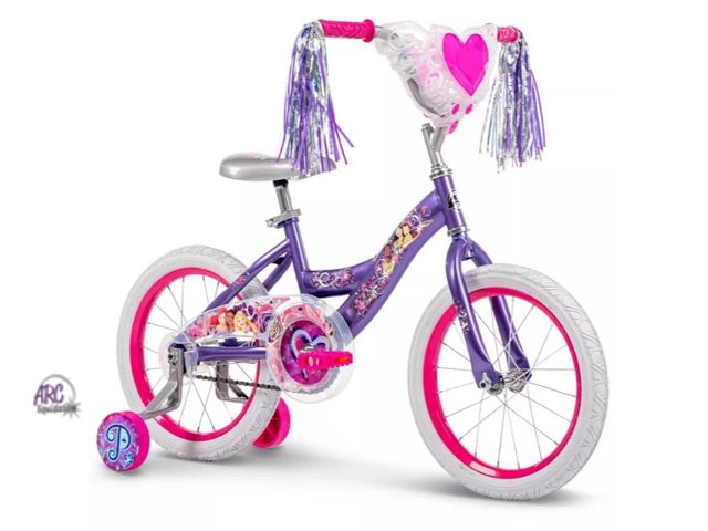 Lot 56-751760 - New in box. Huffy Disney Princess Kids' Bike - 16" Wheels - Training Wheels