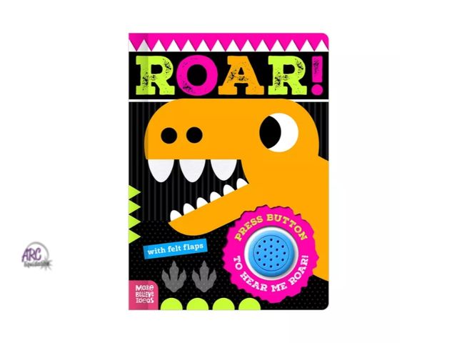 Lot 56-539528 - NEW-Roar! - by Make Believe Ideas (Hardcover)-8"x5"