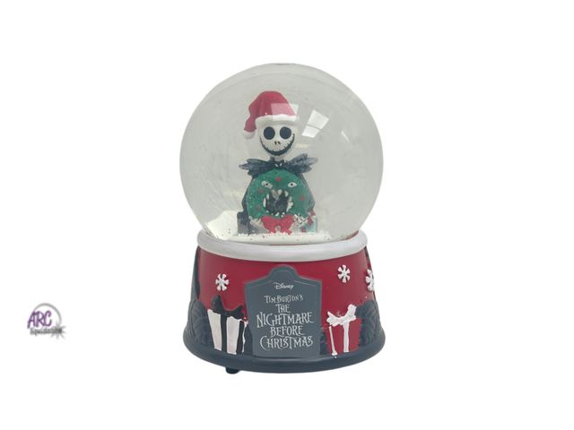 Lot 56-290430 - NEW Disney The Nightmare Before Christmas Jack Skellington snow globe