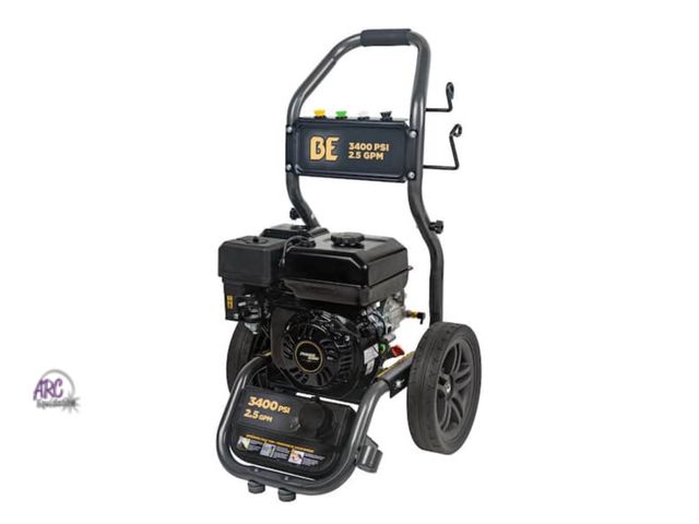 Lot 56-646866 - New Tested And Works Has slight Surface Rust - 3400 PSI 2.5 GPM Cold Water Gas Pressure Washer Power...