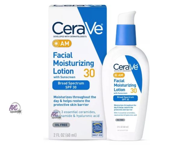 Lot 56-225061 - New In Package - (1 Pack) CeraVe AM Facial Moisturizing Lotion With Sunscreen SPF 30