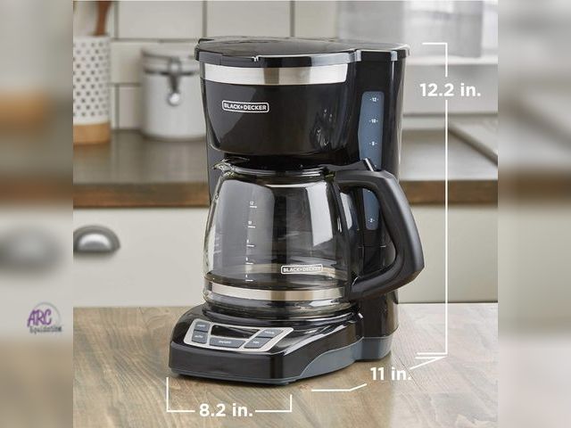 Lot 56-872817 - New - BLACK+DECKER 12-Cup Digital Coffee Maker
12 Cup