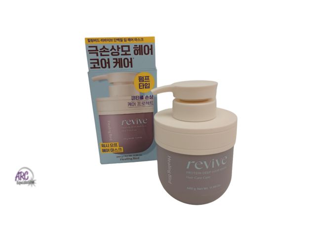 Lot 56-870117 - New Healing Bird Revive Protein Deep Hair Mask, 11.99 fl oz. Exp 2027