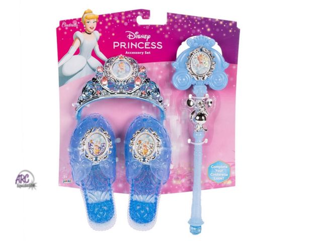 Lot 56-314830 - New, Disney Princess Cinderella Accessory Set