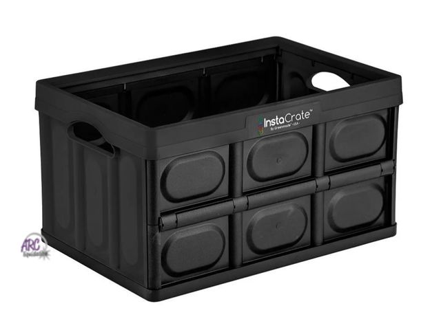 Lot 56-305314 - New,GreenMade InstaCrate Collapsible Storage Container, 12 gal, Black