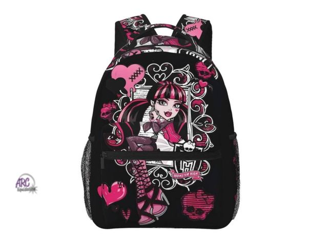 Lot 56-264024 - NEW Monster High Backpack Lightweight Laptop Bag 16 Inch