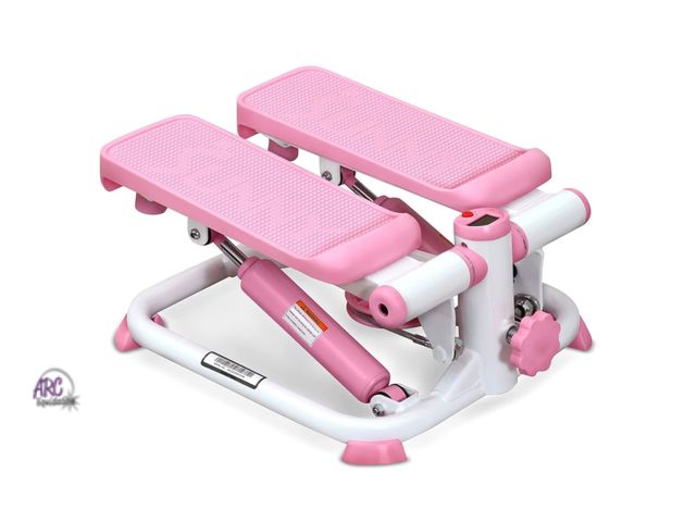 Lot 56-166724 - New Sunny Health &amp; Fitness Mini Steppers for Exercise at Home, Stair Step Workout Machine, Full ...