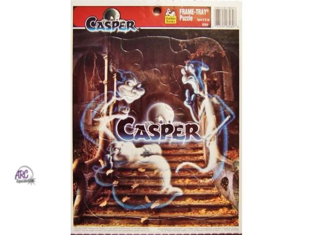 Lot 56-257123 - NEW Vintage Casper the Friendly Ghost Frame-Tray Puzzle 8 1/4” x 11”