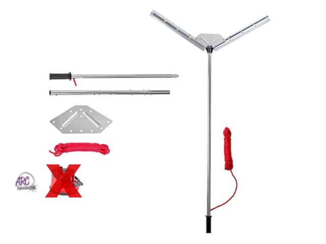 Lot 56-633664 - New Opened Box - SVOPES Lake Weed Cutter, 63.23 in. Handle Length, 37 in. Cutting Width, Steel Blade...