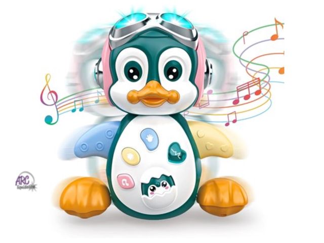 Lot 56-143728 - New Vanmor Musical Penguin Early Education Toy, with Melodies &amp; Bright Lights