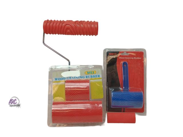Lot 56-369498 - New,Partially Opened, 5PC Rubber Wood Graining Kit