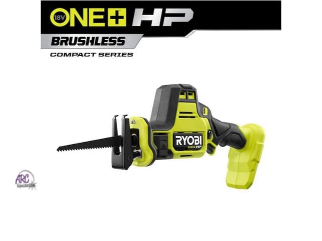 Lot 56-570619 - NEW-TESTED-Ryobi ONE+ HP 18V Brushless Cordless Compact One-Handed Reciprocating Saw (Tool Only)