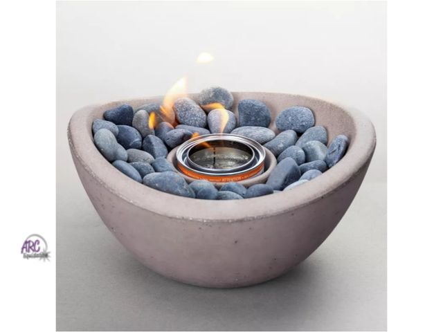 Lot 56-319616 - New in box. Solo Stove  Wave Tabletop Natural Firebowl Fireplace. 
Dimensions:
Diameter: 10.625 in
H...
