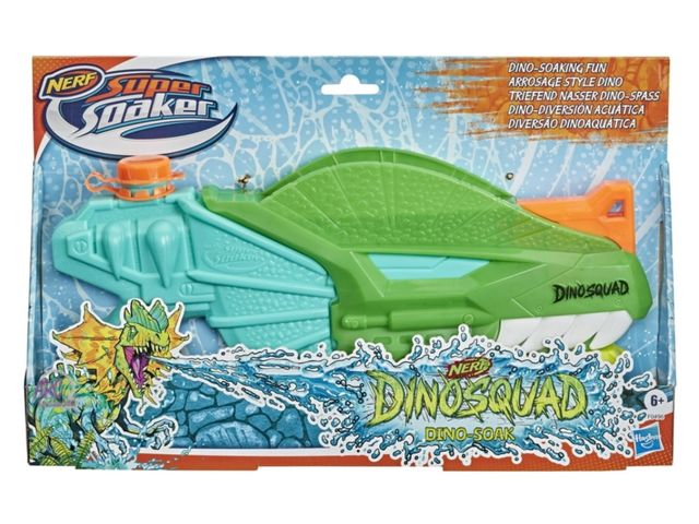 Lot 56-145564 - New in Box Hasbro Nerf Super Soaker DinoSquad Dino-Soak Water Blaster (Green)