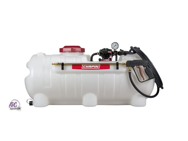 Lot 56-268398 - NEW OPEN BOX Chapin 97500E Made in the USA 25 Gallon Deluxe Dripless ATV/UTV 12 Volt Mounted Spot Sp...