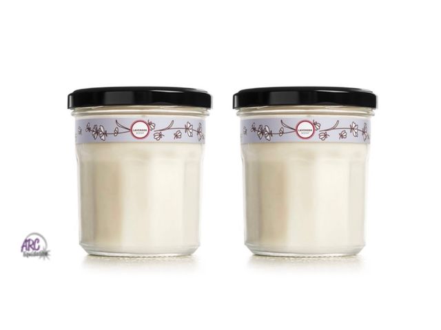 Lot 56-159213 - New Lot of 2 Mrs. Meyer's Clean Day Lavender Large Jar Candle - 7.2oz