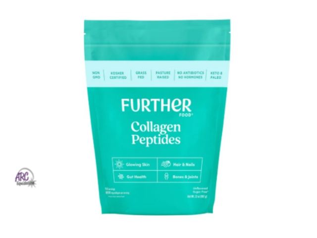 Lot 56-458461 - New Package - 32.0 oz, 113 Servings - Further Food Grass-Fed Collagen Peptides Powder, Unflavored