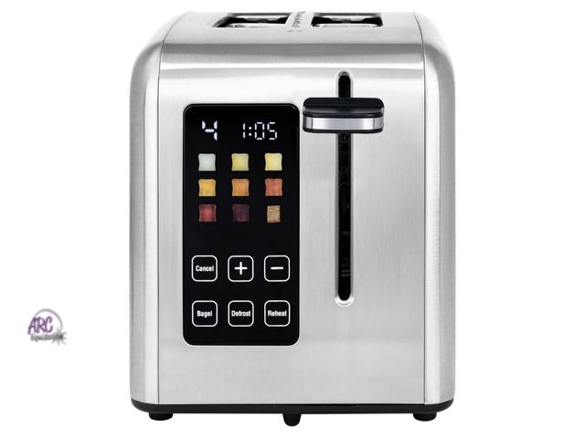 Lot 56-874117 - New - Kalorik 2-Slice Touchscreen Rapid Toater