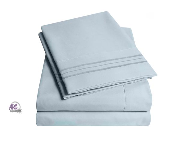 Lot 56-614924 - New Queen size Sweet Home Collection 1800 Series Bed Sheets - Extra Soft Microfiber Deep Pocket Shee...