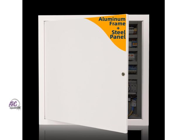 Lot 56-633850 - New - 20x20 Access Panel for Drywall Metal Attic Door Plumbing Access Panel to Cover 20 x 20 Inch Wa...