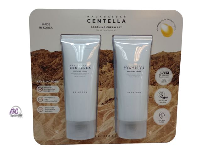 Lot 56-796914 - New Skin1004 Madagascar Centella Soothing Facial Cream, 3.38 fl oz, 2-pack