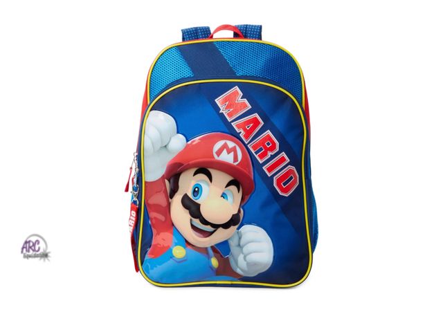Lot 56-296013 - NEW Mario Backpack 17 X 12 X 5 Inches