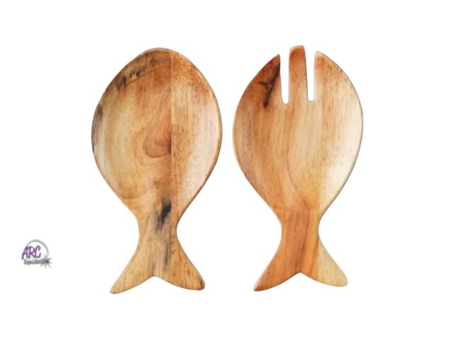 Lot 56-586433 - NEW-Threshold serving utensil set-2 piece 7 1/2" x 4"